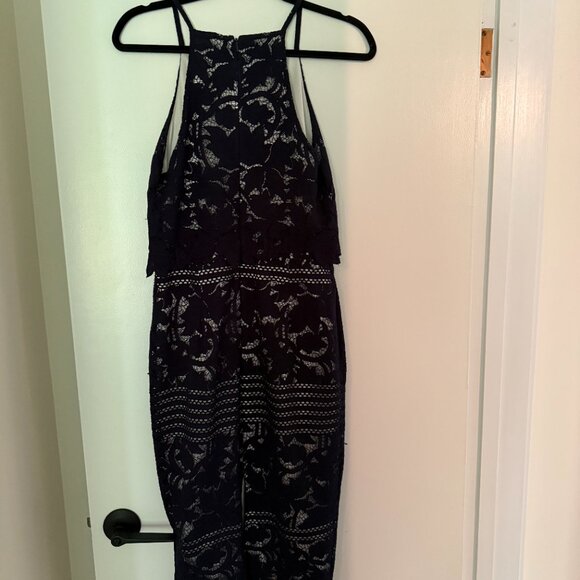 Cocktail Lace Dress - Picture 2 of 2